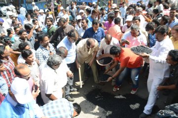 Telugu Film Industry Participate Swachh Hyderabad
